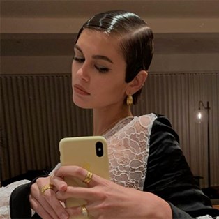 2020 hair trends Kaia Gerber