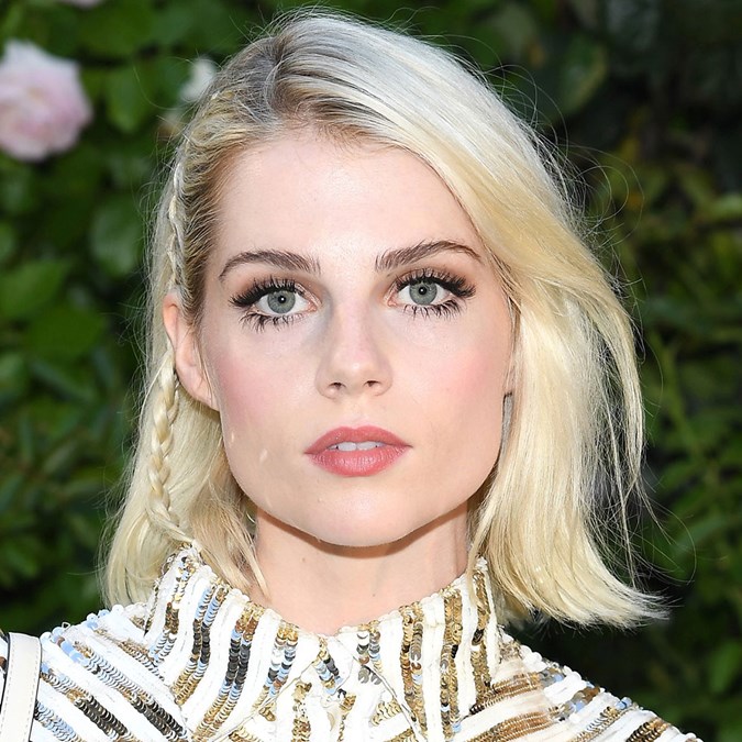 Best Plait Hairstyles - Lucy Boynton