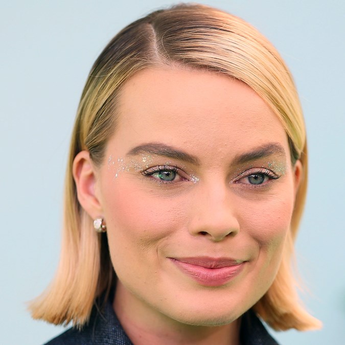 Glitter Makeup Looks - Margot Robbie