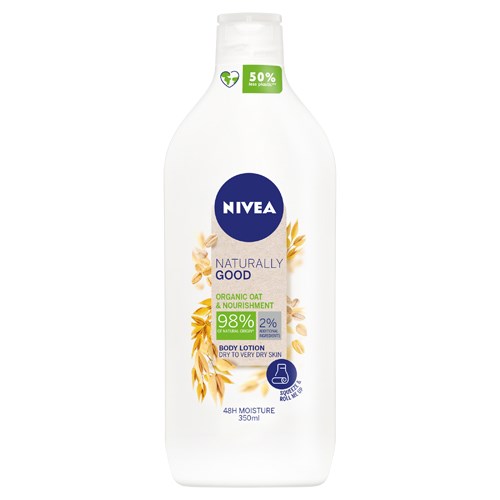 NIVEA Naturally Good Natural Organic Oat & Nourishment Body Lotion