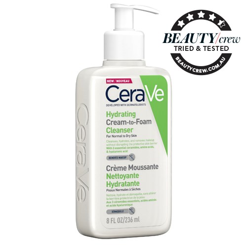 CeraVe Hydrating Cream-to-Foam Cleanser