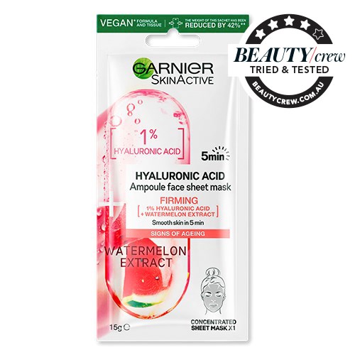 Garnier Hyaluronic Acid Firming Ampoule Face Sheet Mask