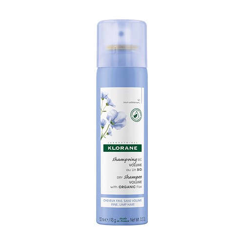 Klorane VOLUMISING DRY SHAMPOO WITH ORGANIC FLAX