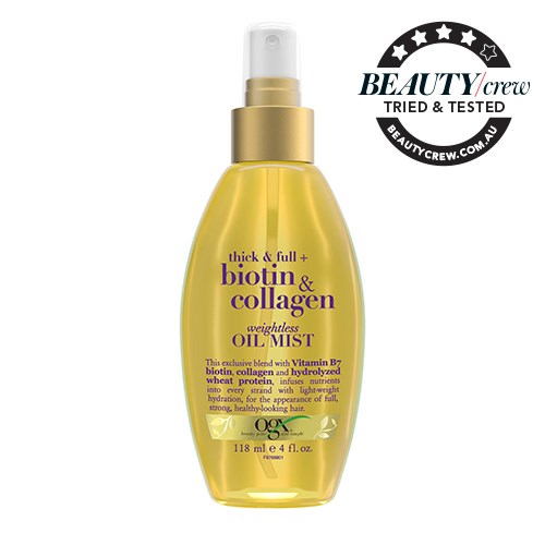 OGX Biotin & Collagen Volumising Weightless Oil Mist 