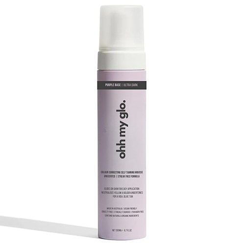 Ohh My Glo Colour Correcting Mousse - Purple Base Ultra Dark