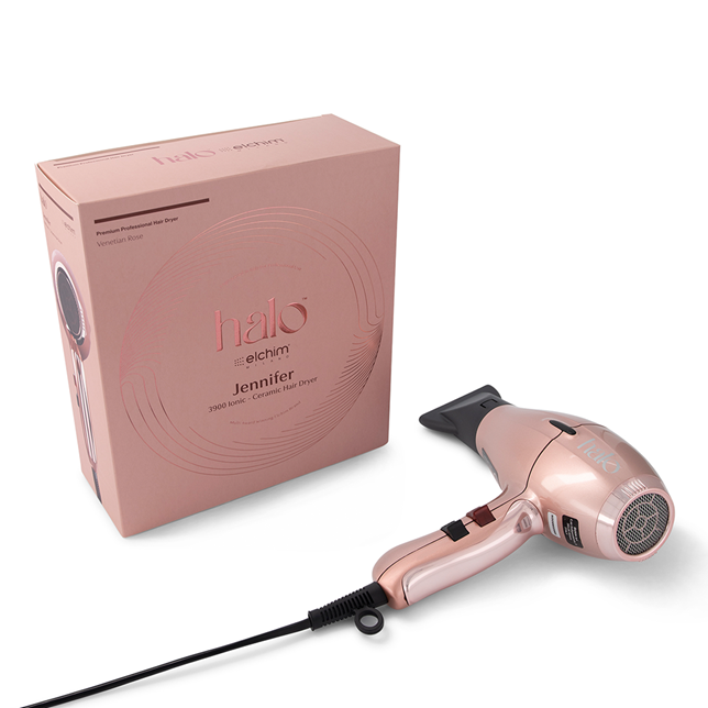 Halo 3900 Ionic Ceramic Jennifer Hair Dryer 