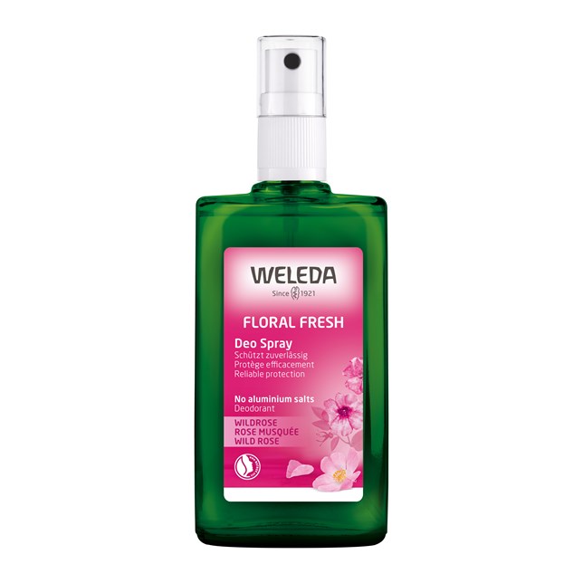 Weleda Floral Fresh Deodorant Spray - Wild Rose 