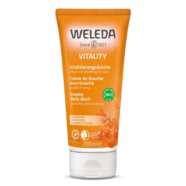 Weleda Vitality Body Wash - Sea Buckthorn