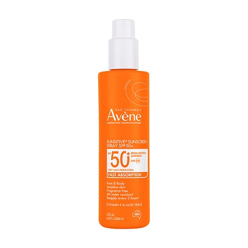 Eau Thermale Avène Sunsitive® Sunscreen Spray SPF 50+ 