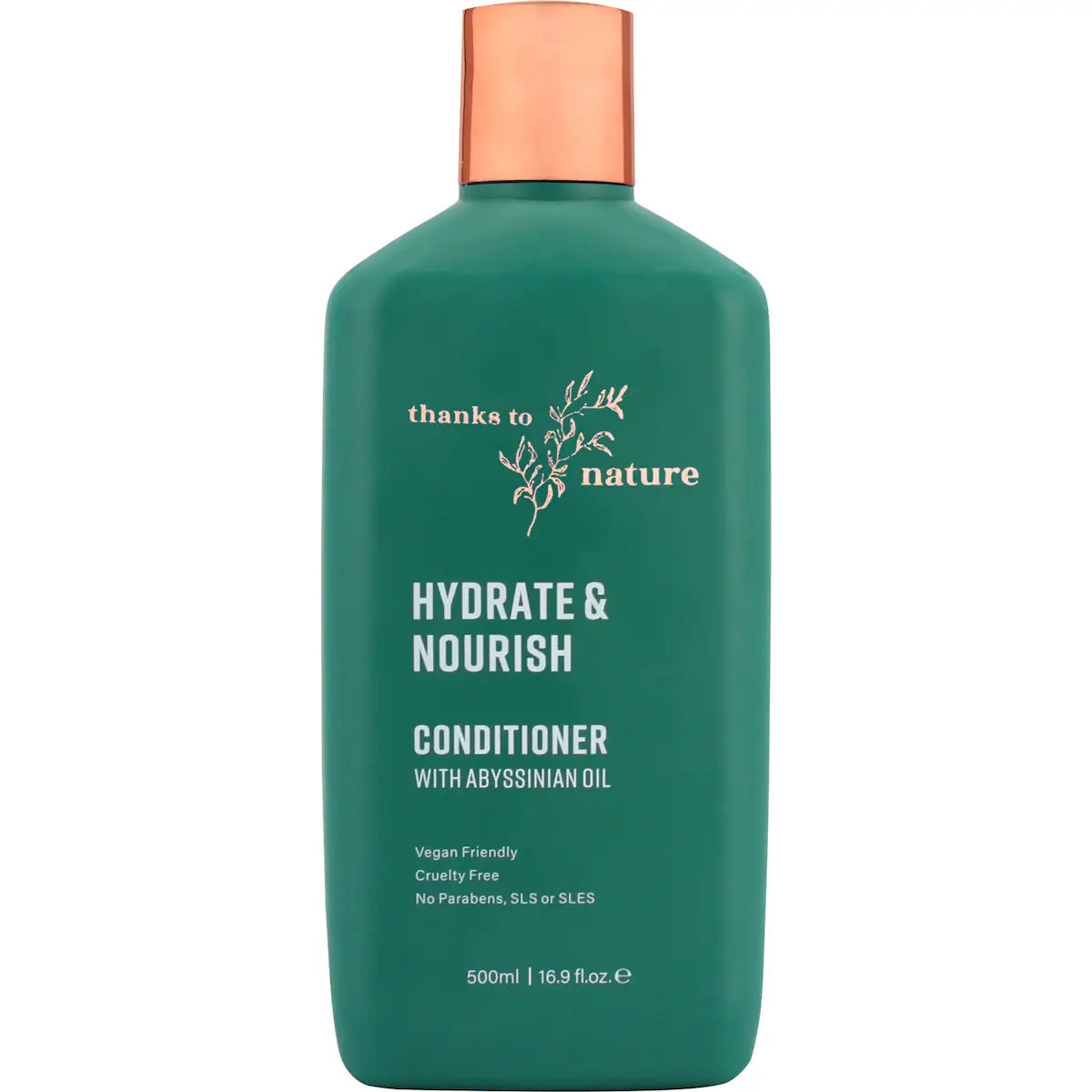 Thanks to Nature Hydrate and Nourish Conditioner with Abysinnian Oil