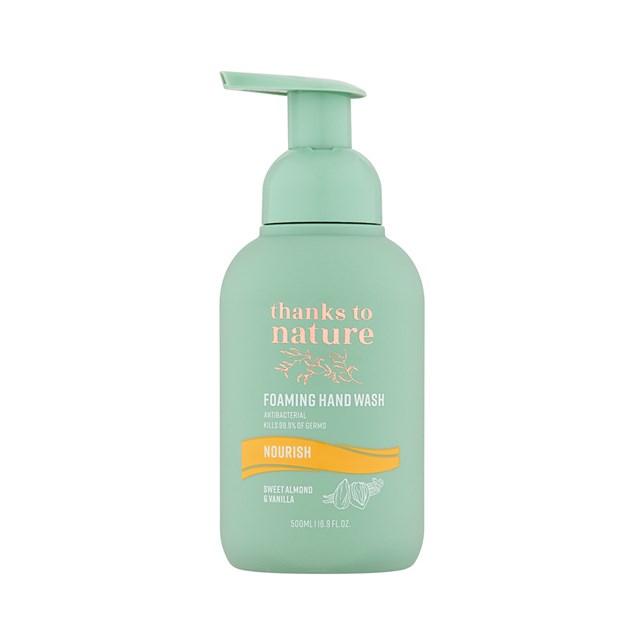 Thanks To Nature Foaming Hand Wash Nourish Sweet Almond & Vanilla 