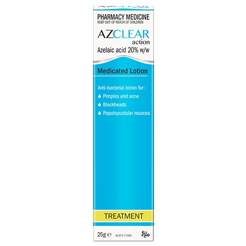 Azclear Action Medicated Lotion