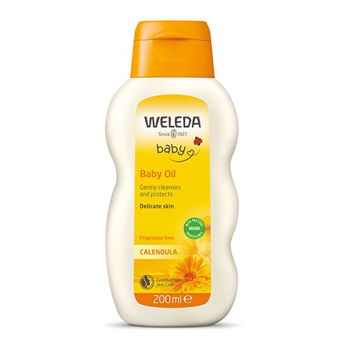 Weleda Calendula Baby Oil - Fragrance Free
