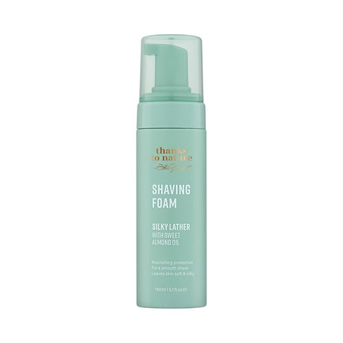 Thanks to Nature Shaving Foam With Sweet Almond Oil