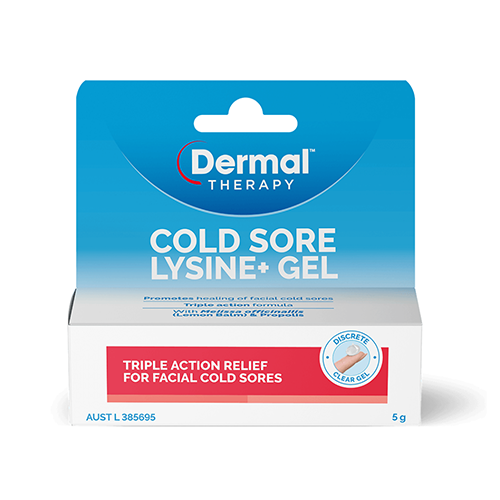 Dermal Therapy Cold Sore Lysine+ Gel 